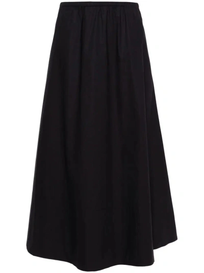 By Malene Birger Pheobes A-line Midi Skirt In Black
