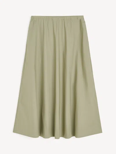By Malene Birger Pheobes Organic Cotton Skirt In Green