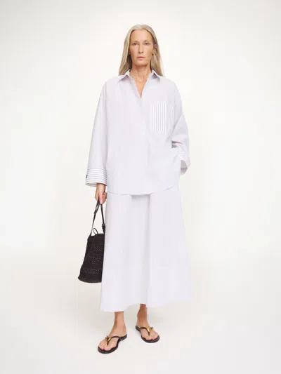 By Malene Birger Pheobes Organic Cotton Skirt In White