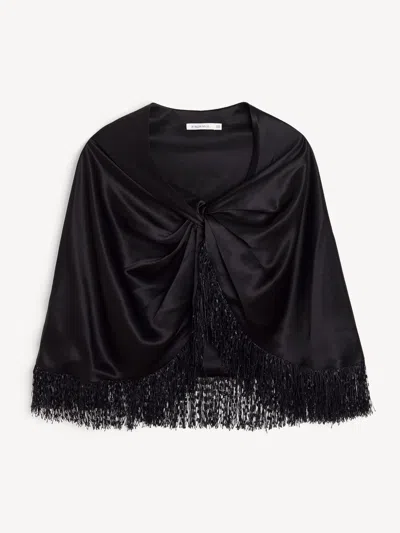 By Malene Birger Pinlo Cape In Black
