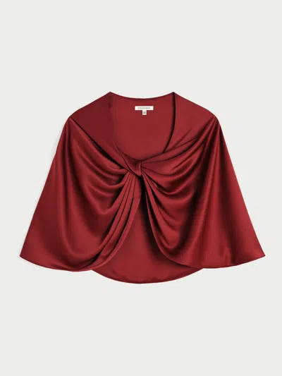 By Malene Birger Pinlos Cape In Spiced Berry
