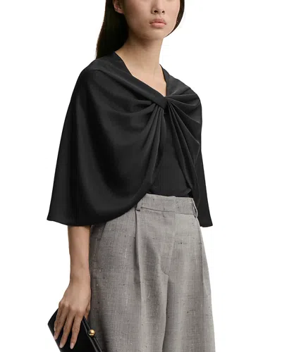 By Malene Birger Pinlos Top In Black