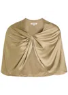 By Malene Birger Pinlos Twisted Satin Scarf