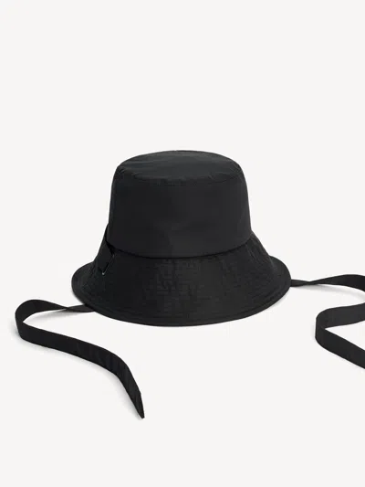 By Malene Birger Piova Cotton Hat In Black