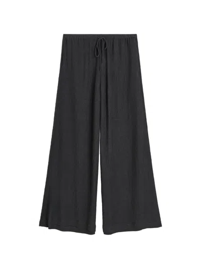 By Malene Birger Pisca Weave Trousers In Black