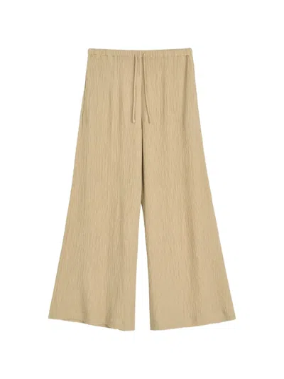 By Malene Birger Pisca Wide-leg Trousers In Neutral