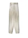 Shop By Malene Birger Piscali Trouser In Neutrals