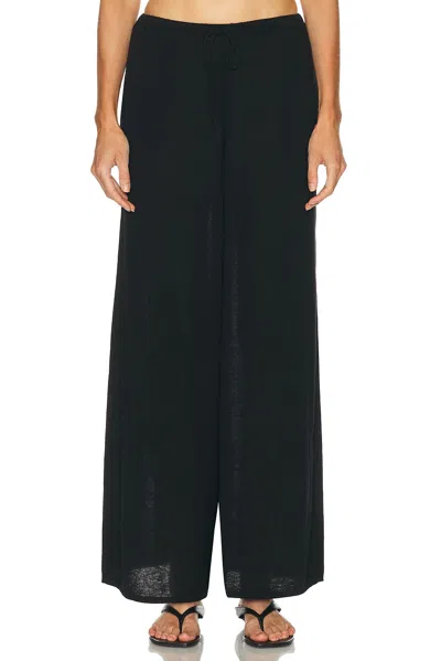 By Malene Birger Piscata Trouser In Black