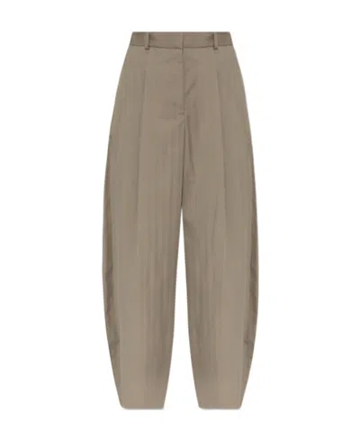 By Malene Birger Pleated Tapered Trousers