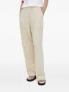 By Malene Birger Pleated Trousers In Neutral
