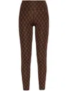 By Malene Birger Polene Leggings In 褐色
