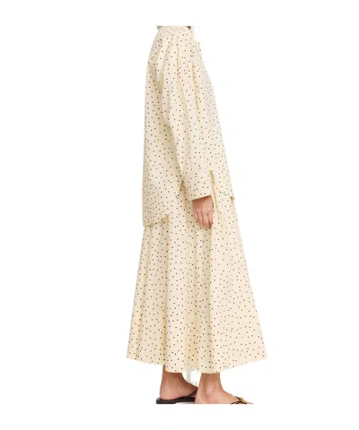 By Malene Birger Polka Dot Shirt In Neutral