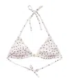 By Malene Birger Astrida Triangle Bikini Top In White