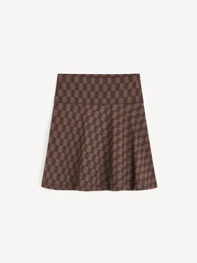 By Malene Birger Pollyna Athletic Skirt In Brown