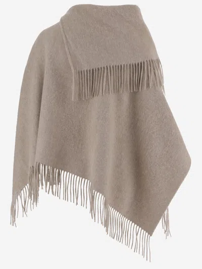 By Malene Birger Poncho In Beige