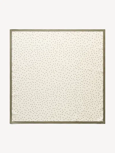 By Malene Birger Poulas Silk Scarf In Green