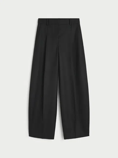 By Malene Birger Povilanna Barrel-leg Trousers In Black