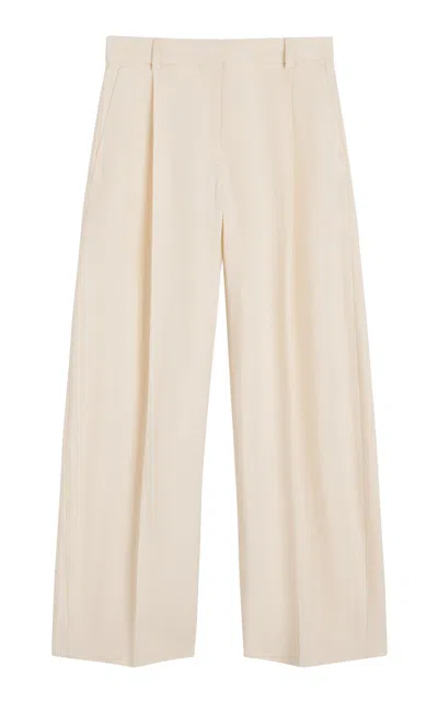 By Malene Birger Povilanna Trousers In Ivory