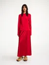 By Malene Birger Pricilla Top In Dark Chilli