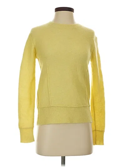 Pre-owned By Malene Birger Pullover Sweater In Yellow