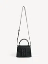 By Malene Birger Ramil Leather Shoulder Bag In Black