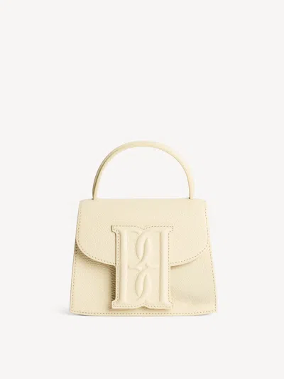 By Malene Birger Ramil Leather Shoulder Bag In Yellow