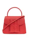 By Malene Birger Ramil Textured Leather Tote Bag