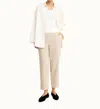 By Malene Birger Remi Trousers In Beige Melange In Multi