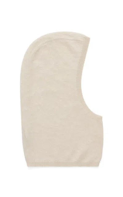 By Malene Birger Renima Wool-blend Balaclava In Oyster Gray