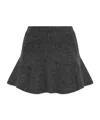 By Malene Birger Rib Knitted Skirt In Black