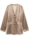 Shop By Malene Birger Rinnah Blazer In Brown