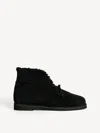 By Malene Birger Romma Shearling Boots In Black