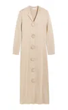 By Malene Birger Rosie Knit Maxi Dress In Nude