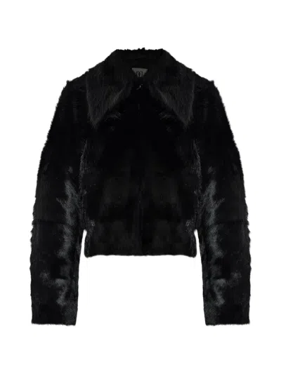 By Malene Birger Rowani Fur-effect Jacket In Blue