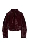 By Malene Birger Rowani Pony Hair Leather Jacket