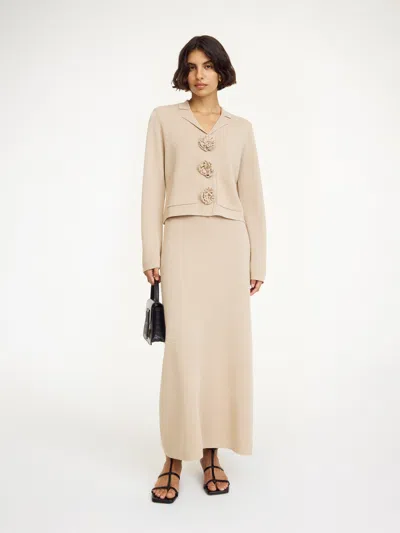 By Malene Birger Roz Midi Skirt In Nomad