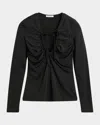 By Malene Birger Derja Top In Black