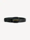 By Malene Birger Salio Leather Belt In Black