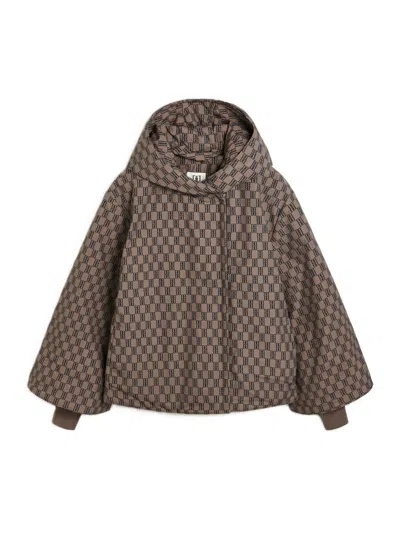 By Malene Birger Sallie Recycled Cotton Jacket In Brown