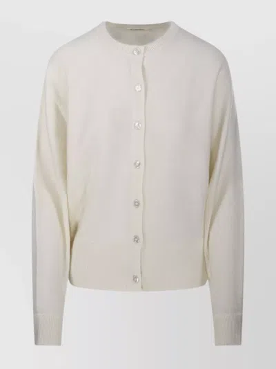 By Malene Birger Sao Knitwear Crew Neck Long Sleeves In White