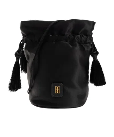 By Malene Birger Satin Handbag In Red
