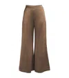 BY MALENE BIRGER SATIN LUCEE FLARED TROUSERS