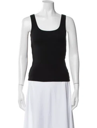 Pre-owned By Malene Birger Scoop Neck Sleeveless Top In Multi