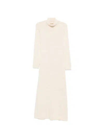 By Malene Birger Selana Roll-neck Maxi Dress In Neutral