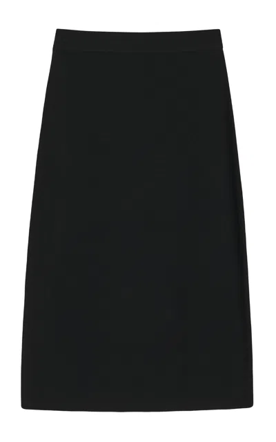 By Malene Birger Selva Midi Skirt In Black