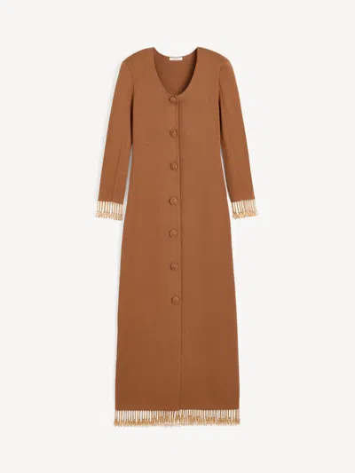 By Malene Birger Serafina Maxi Dress In Brown