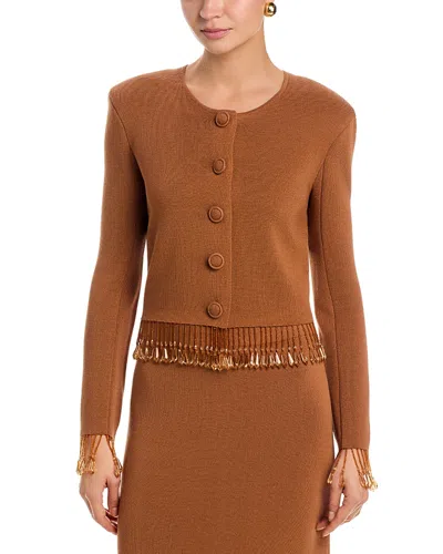 By Malene Birger Shelly Cardigan In Brown