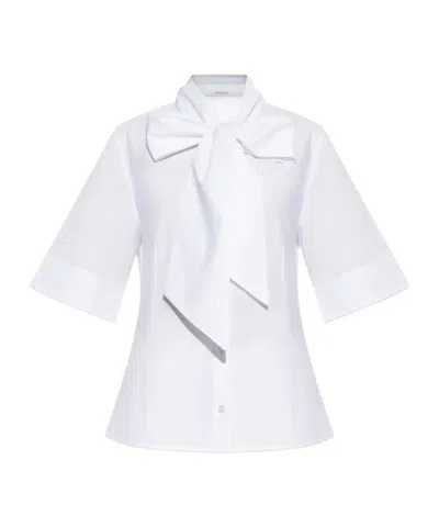 By Malene Birger Short Sleeve Shirt In White