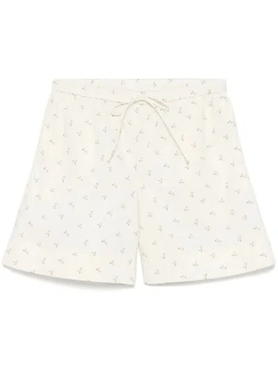 By Malene Birger Shorts In Qm Mini Flower Print