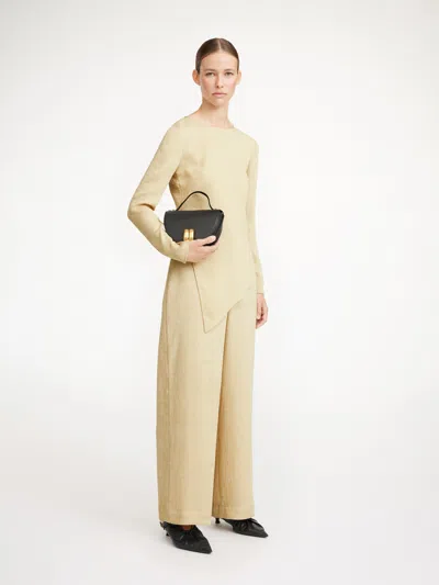 By Malene Birger Siimone Blouse In Warm Sand